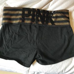 PINK yoga shorts